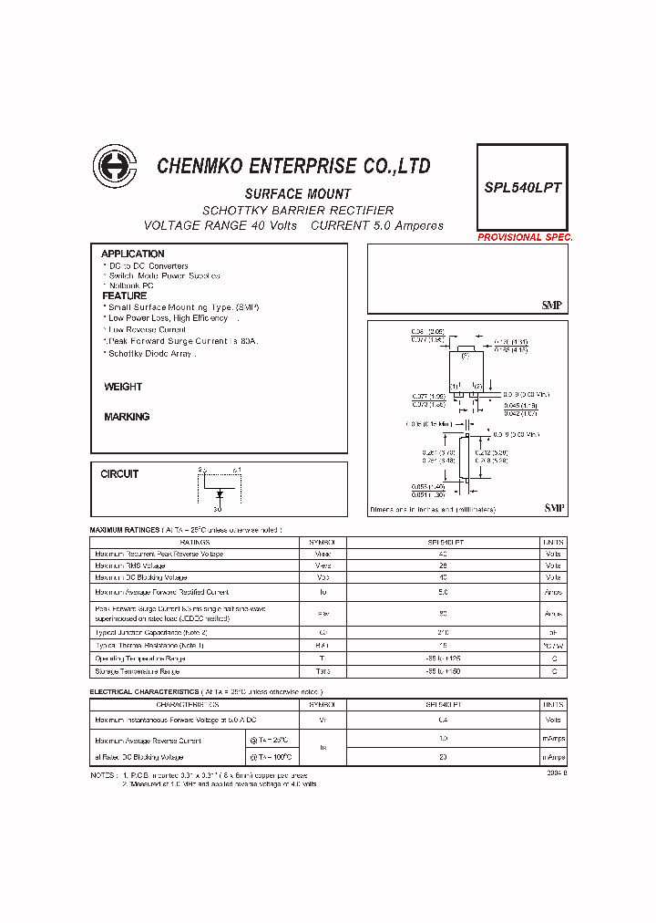 SPL540LPT_5050827.PDF Datasheet