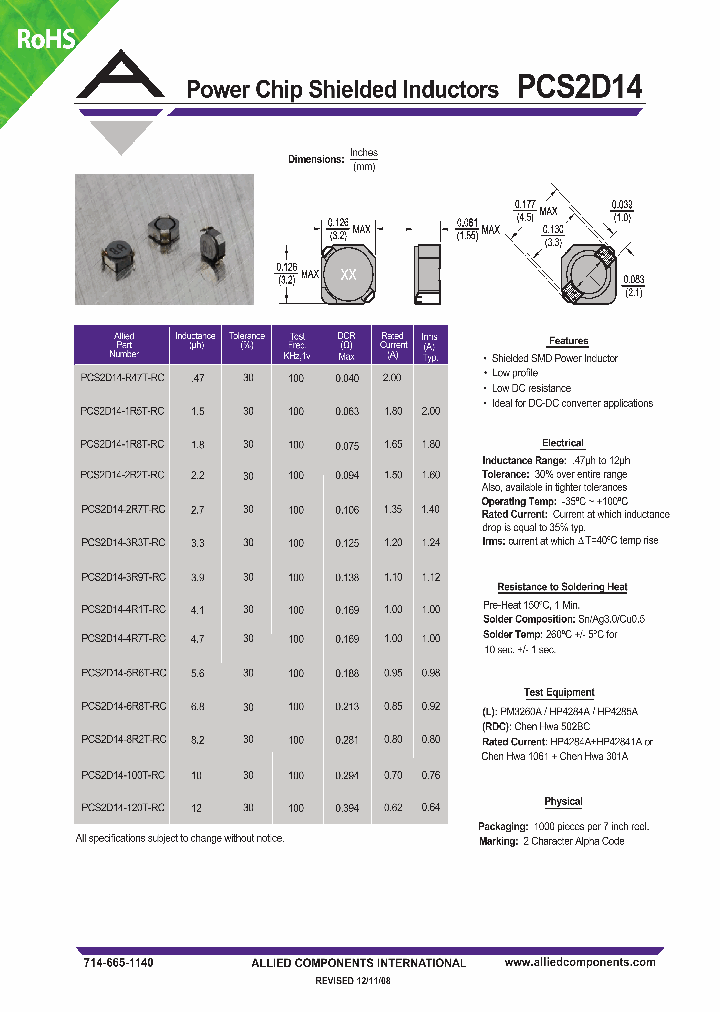 PCS2D14-4R1T-RC_5051018.PDF Datasheet