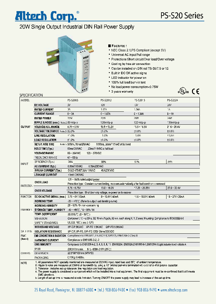 PS-S2024_5051506.PDF Datasheet