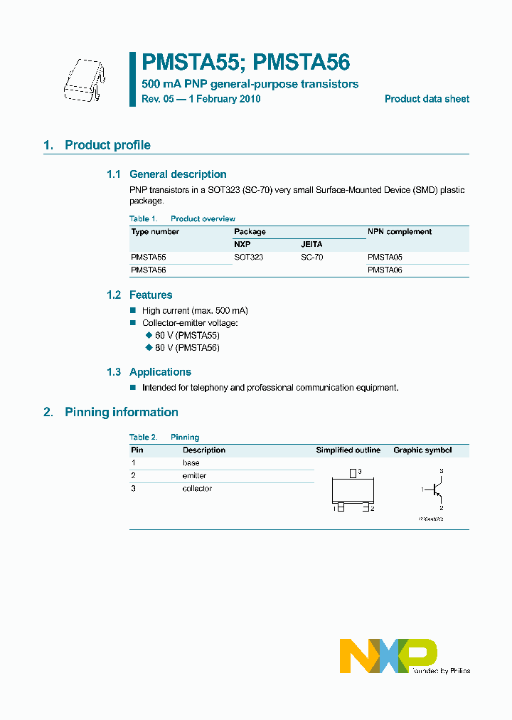 PMSTA55_5051706.PDF Datasheet