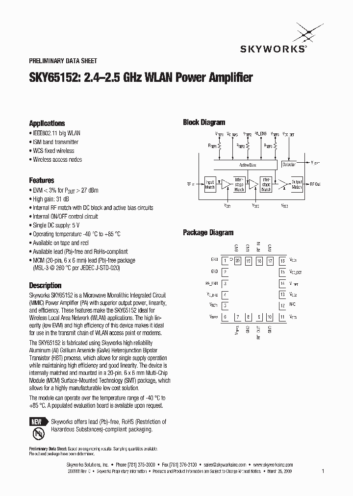 SKY65152_5052474.PDF Datasheet
