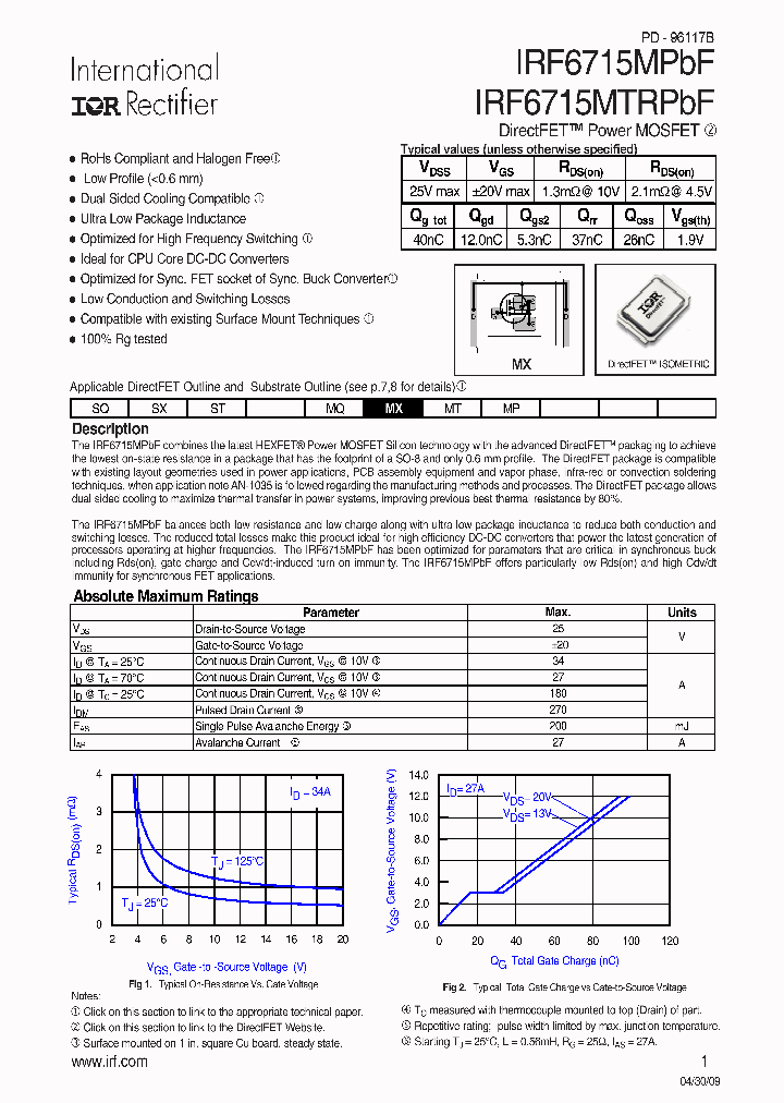 IRF6715MPBF09_5053262.PDF Datasheet
