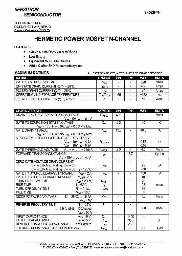 SHD226404_5053357.PDF Datasheet