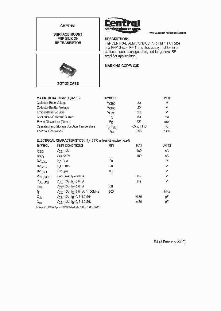 CMPTH8110_5054687.PDF Datasheet