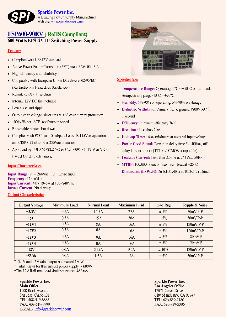 FSP600-90EV_5054693.PDF Datasheet