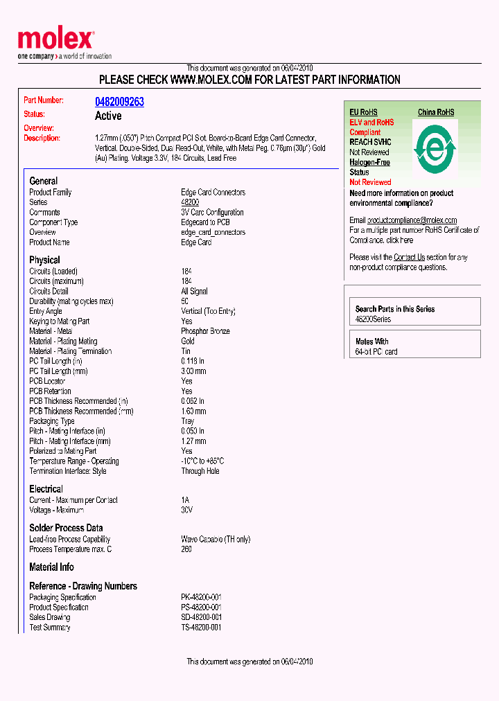 0482009263_5054818.PDF Datasheet