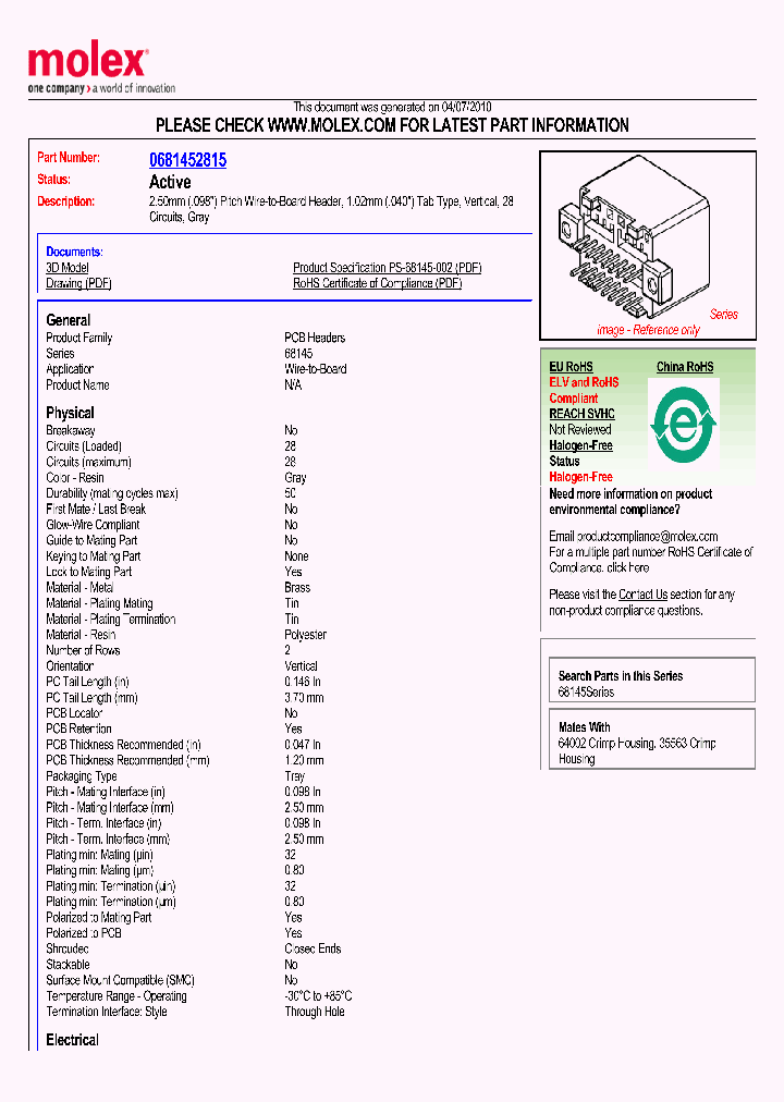 0681452815_5055122.PDF Datasheet