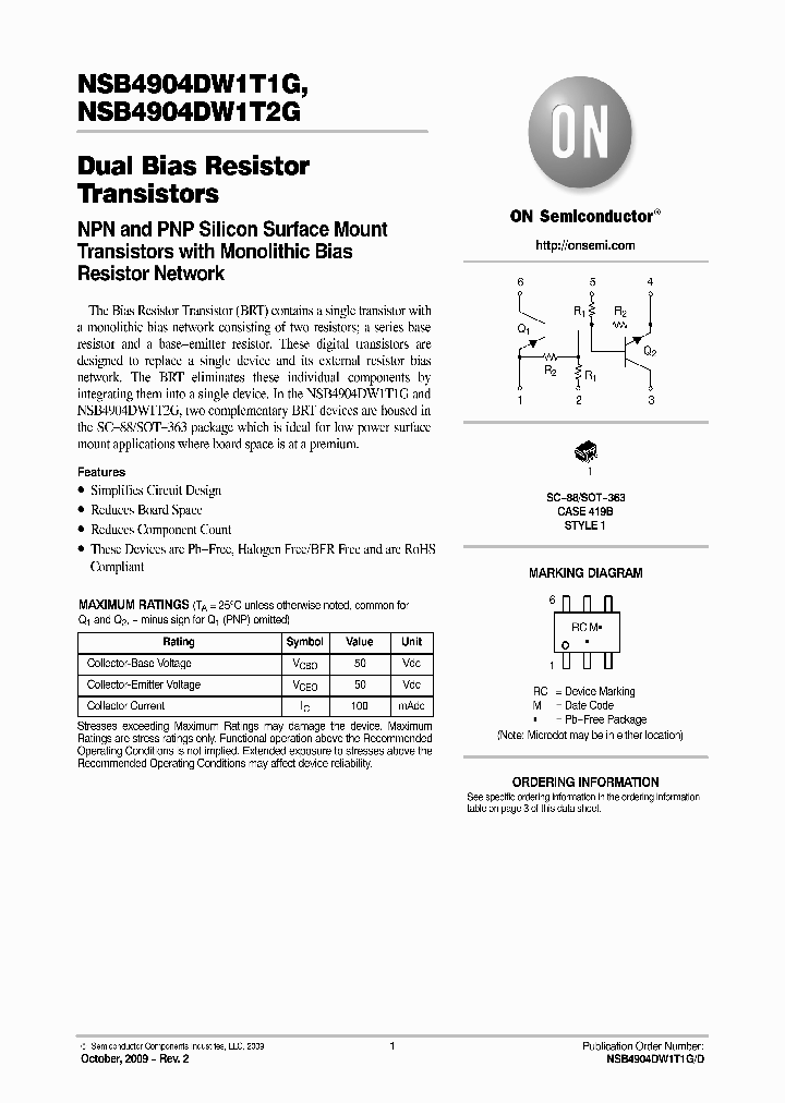 NSB4904DW1T1G_5055512.PDF Datasheet