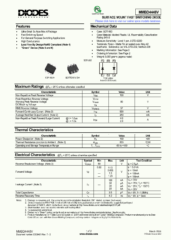 MMBD4448V08_5055550.PDF Datasheet