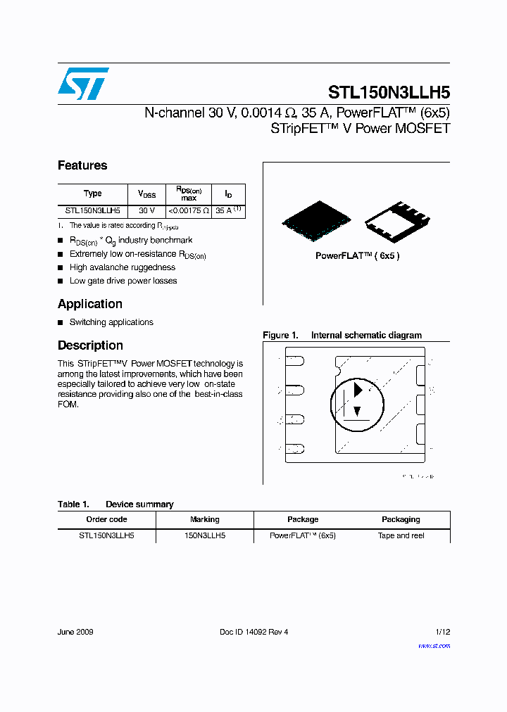 STL150N3LLH509_5055687.PDF Datasheet