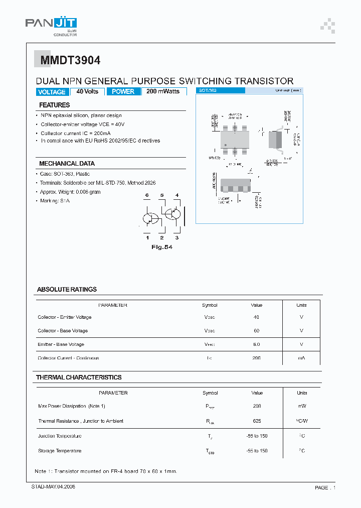 MMDT390406_5055900.PDF Datasheet