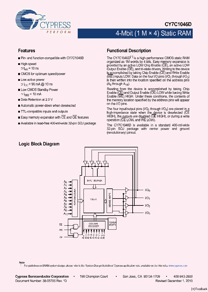 CY7C1046D10_5055933.PDF Datasheet
