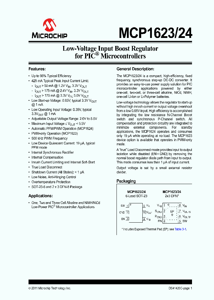 MCP162311_5055985.PDF Datasheet