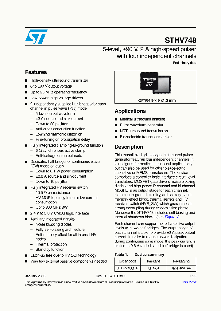 STHV748_5056290.PDF Datasheet