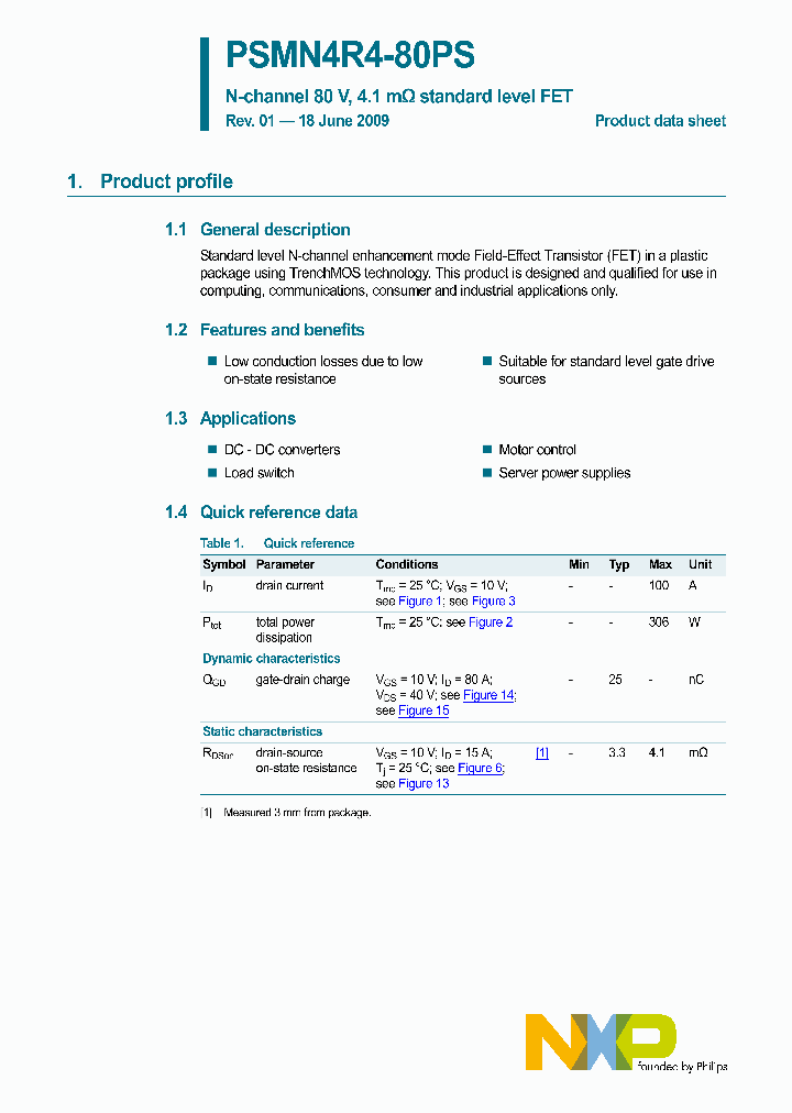 PSMN4R4-80PS_5056325.PDF Datasheet