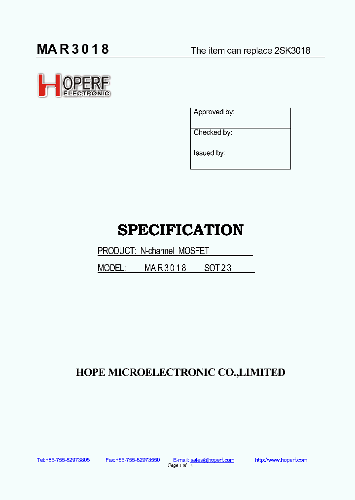 MAR3018_5056542.PDF Datasheet