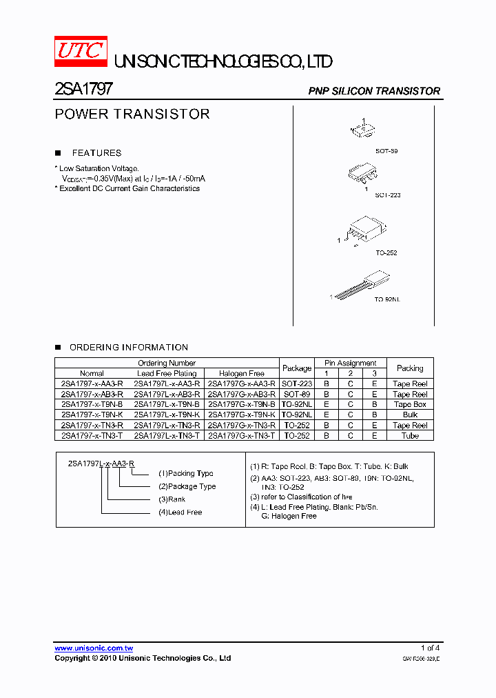 2SA1797L-X-T9N-B_5058093.PDF Datasheet