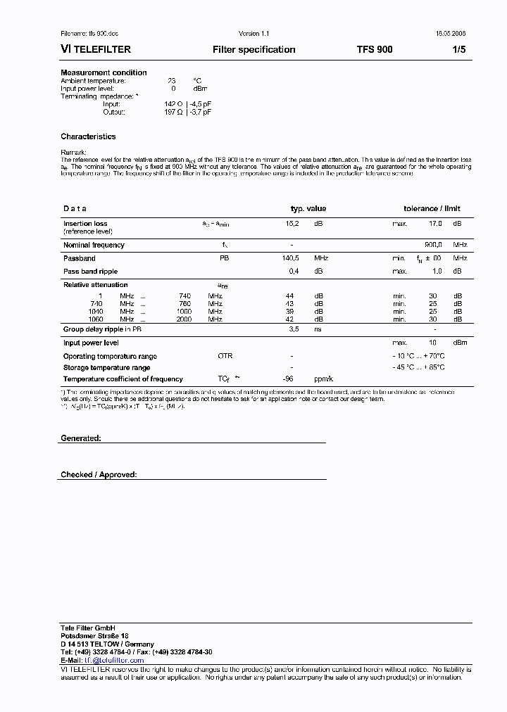 TFS900_5058770.PDF Datasheet