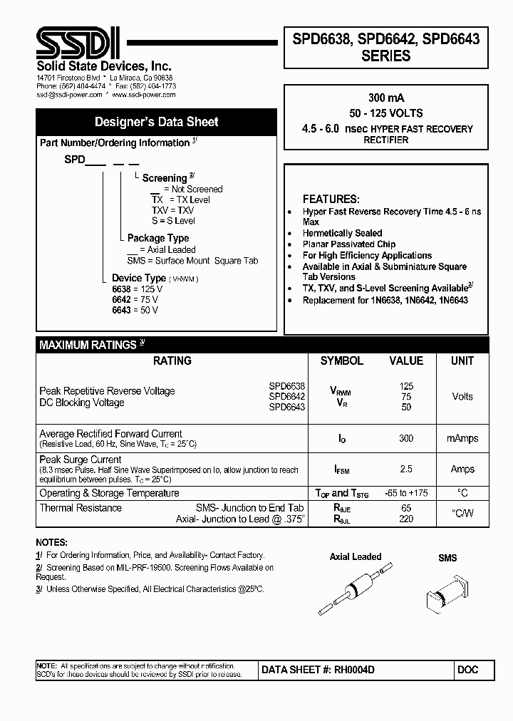 SPD6642SMSTX_5059167.PDF Datasheet