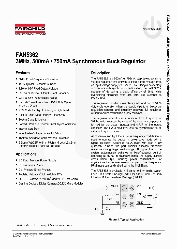 FAN5362UC21X_5059800.PDF Datasheet