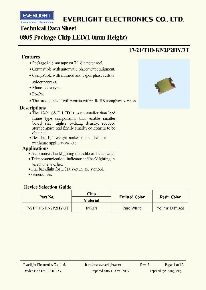 17-21-T1D-KN2P2HY-3T_5060501.PDF Datasheet