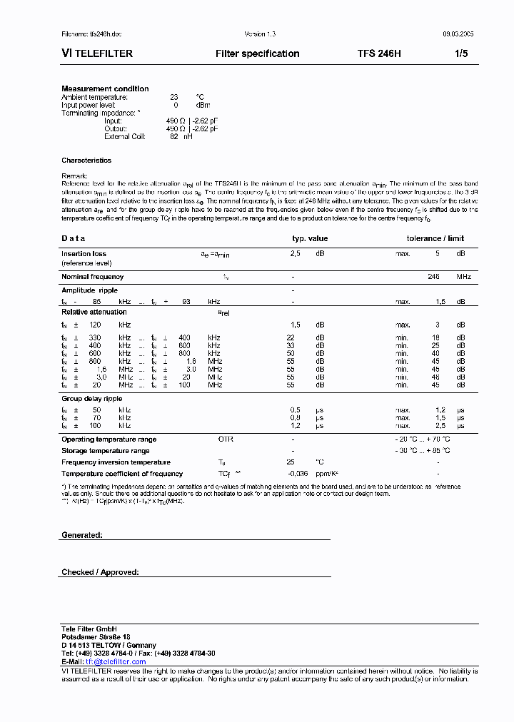 TFS246H05_5061118.PDF Datasheet