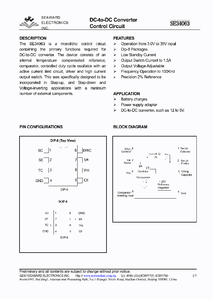 SE34063_5061131.PDF Datasheet