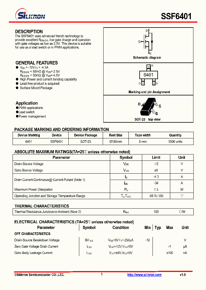 SSF6401_5061868.PDF Datasheet