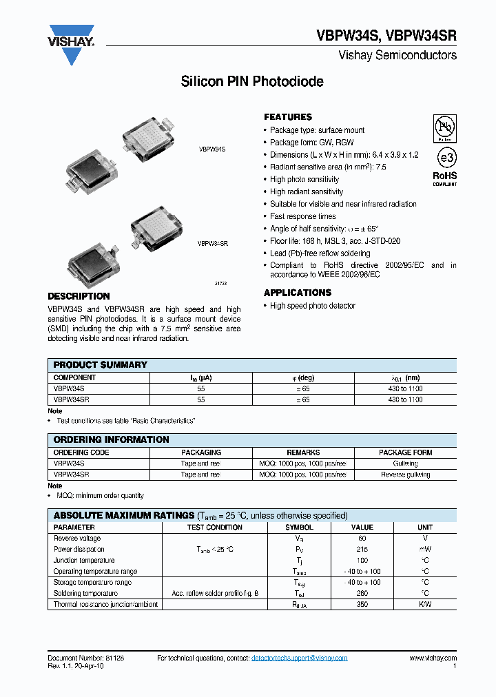 VBPW34S_5062434.PDF Datasheet