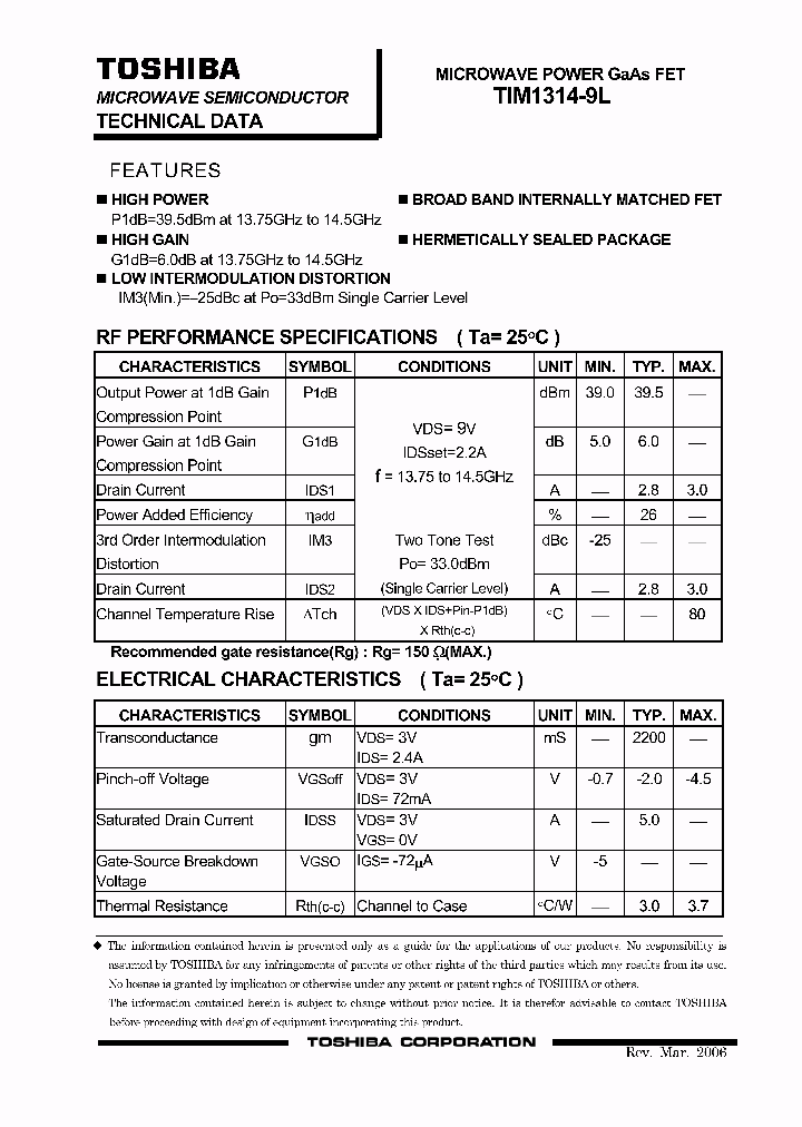 TIM1314-9L_5062715.PDF Datasheet