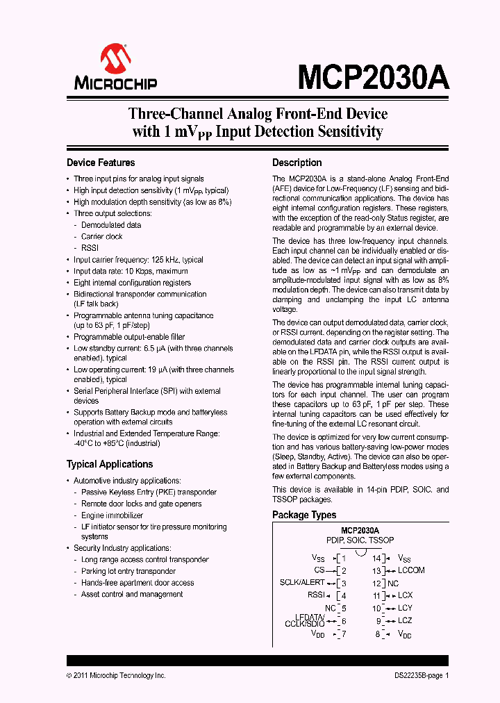 MCP2030A_5063401.PDF Datasheet