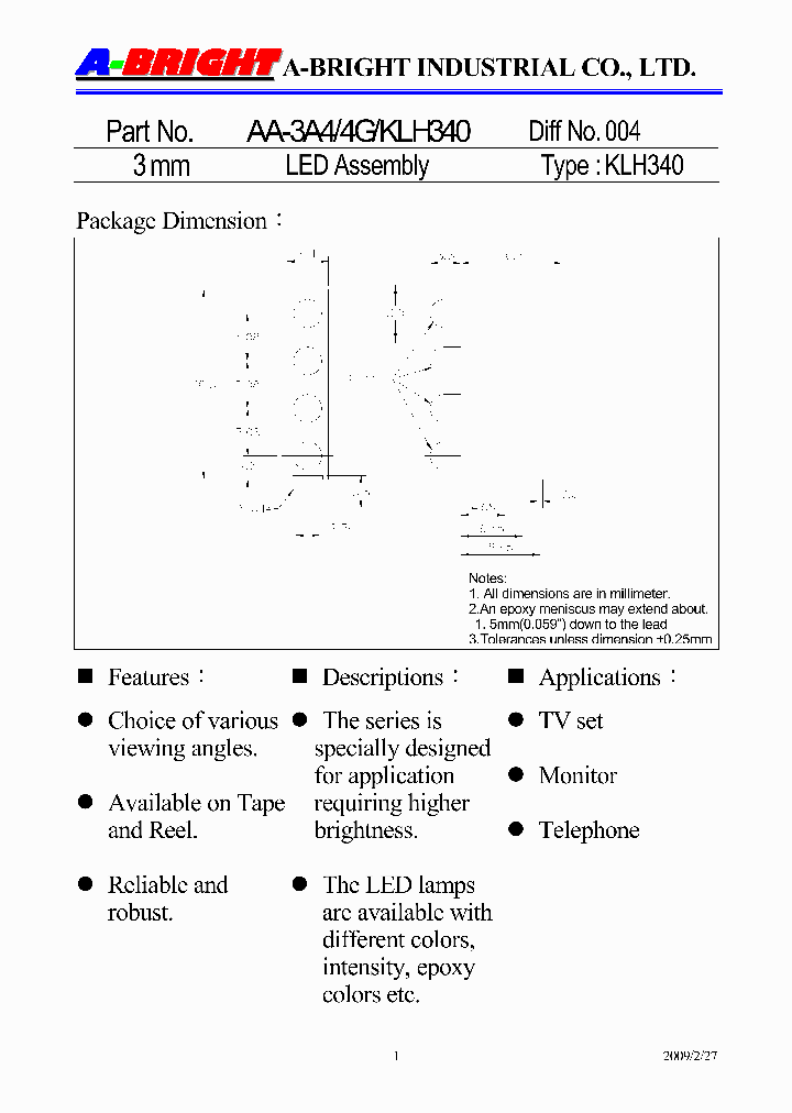 AA-3A4-4G-KLH34009_5063677.PDF Datasheet
