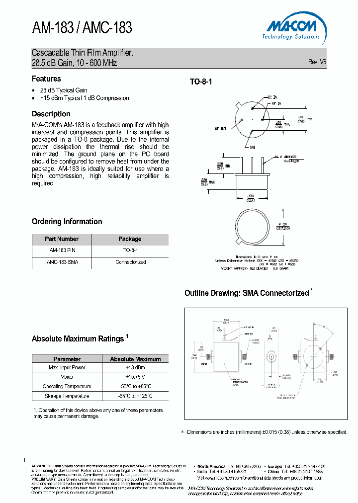 AMC-183V5_5063688.PDF Datasheet