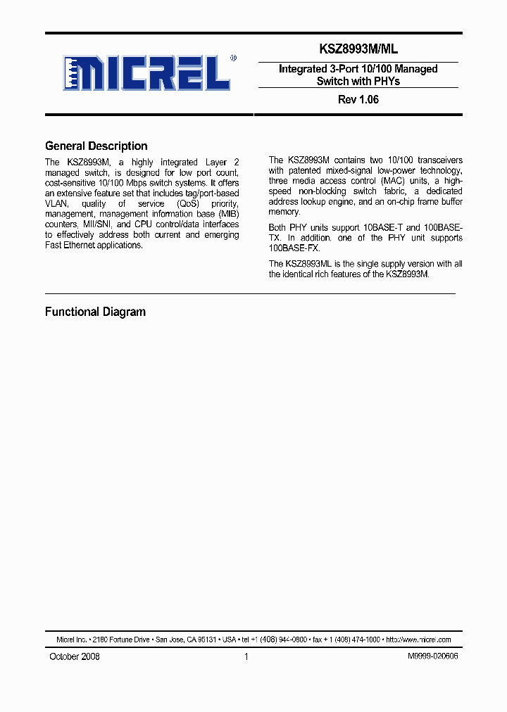 KSZ8993M_5064007.PDF Datasheet