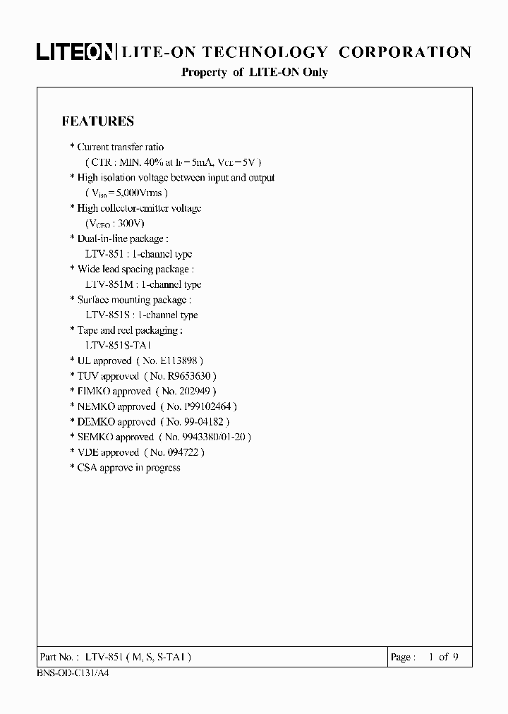 LTV-851_5064067.PDF Datasheet