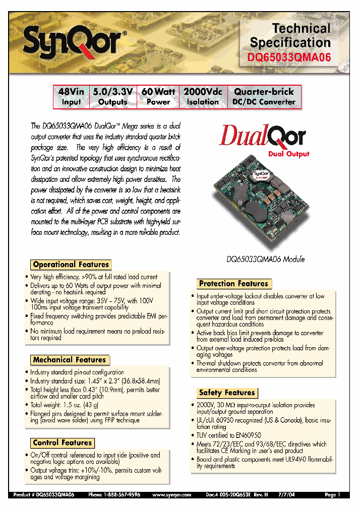 DQ65033QMA06NKS_5064191.PDF Datasheet