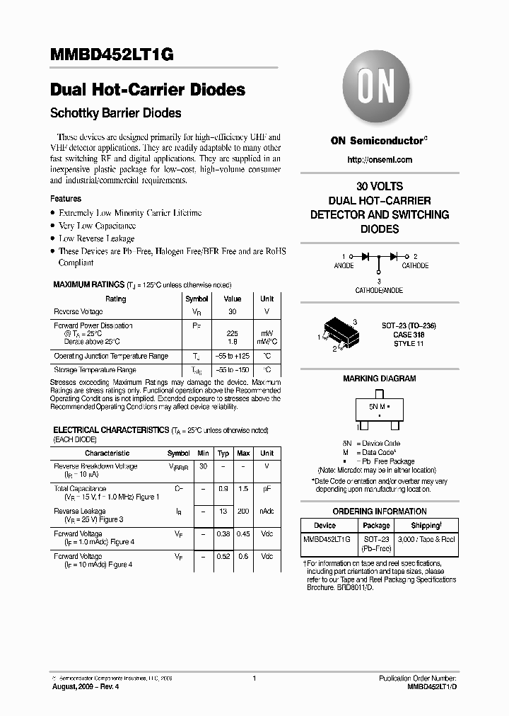 MMBD452LT1G_5064442.PDF Datasheet