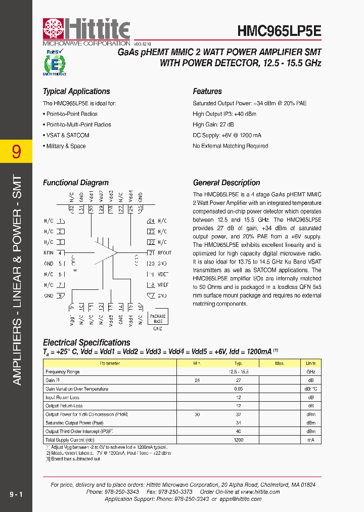 HMC965LP5E_5066415.PDF Datasheet