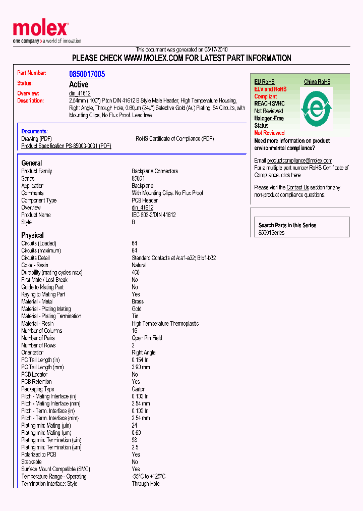 0850017005_5066649.PDF Datasheet
