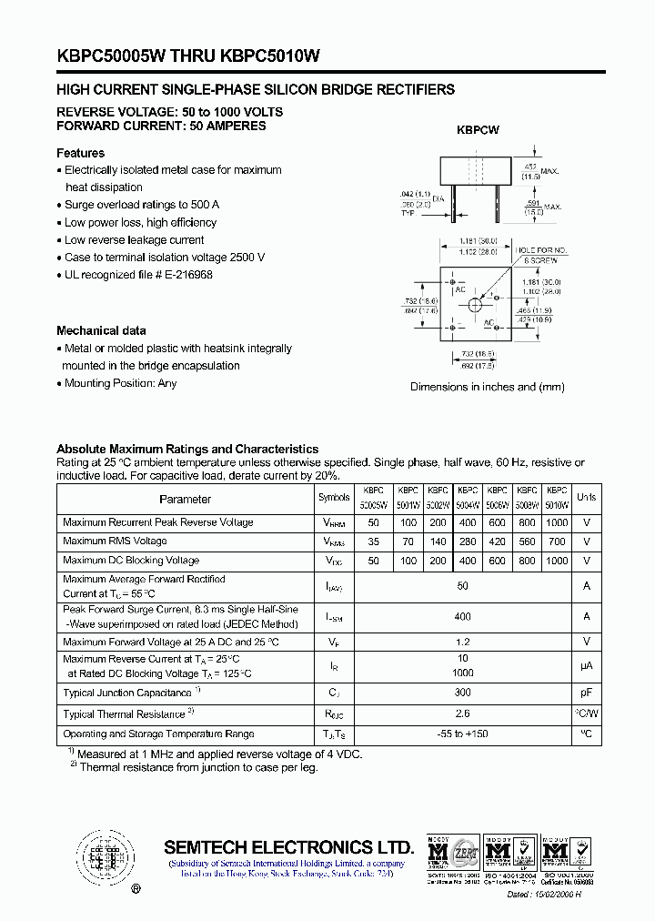 KBPC5006W_5066880.PDF Datasheet