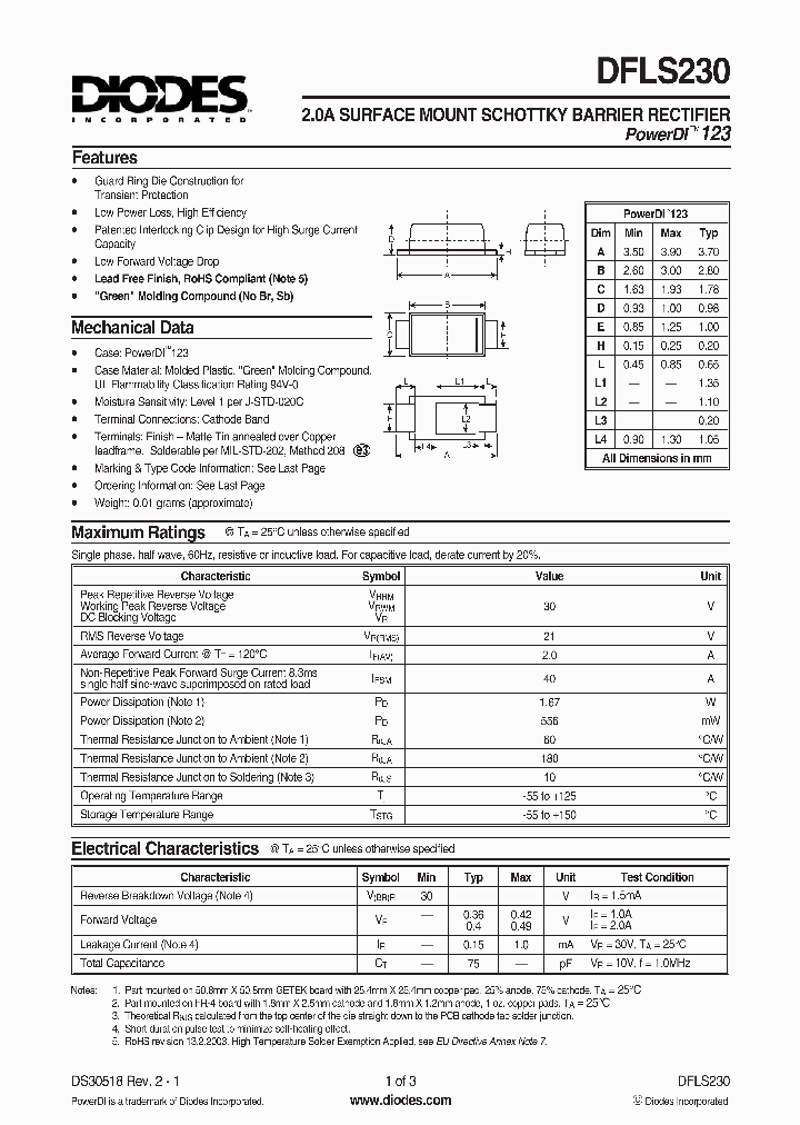 DFLS230_5067017.PDF Datasheet
