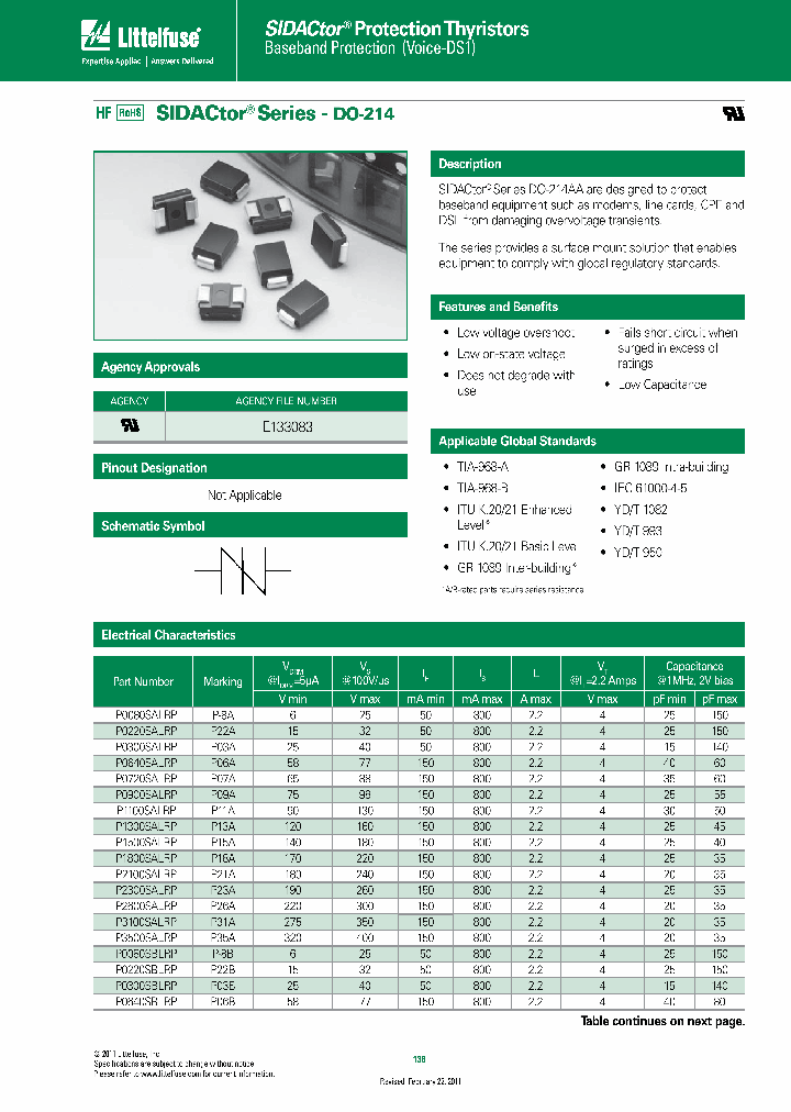 P1100SCLRP_5067280.PDF Datasheet