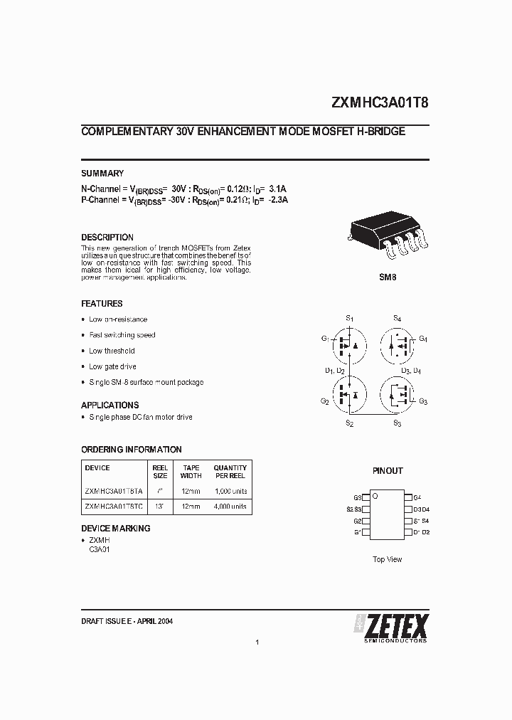 ZXMHC3A01T8_5067895.PDF Datasheet