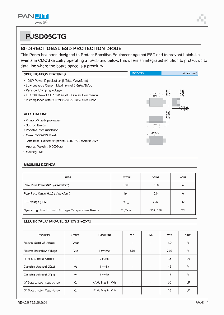 PJSD05CTG_5067920.PDF Datasheet