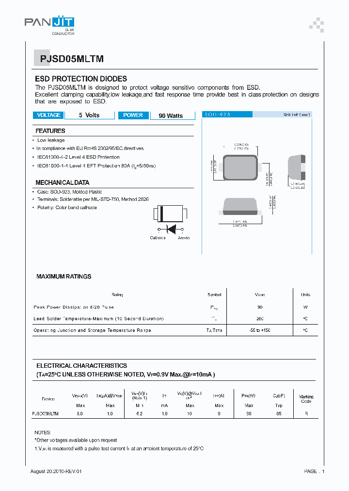 PJSD05MLTM_5067929.PDF Datasheet