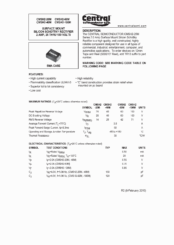 CMSH2-100M_5068686.PDF Datasheet