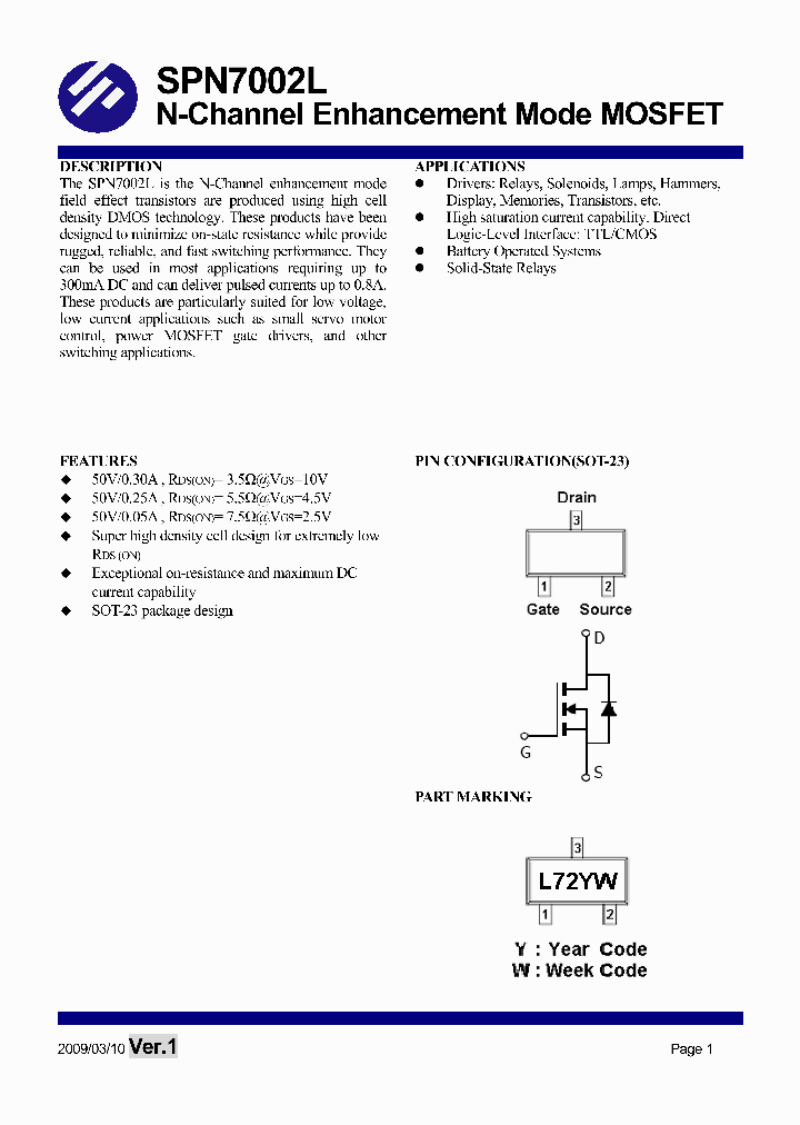 SPN7002L_5068782.PDF Datasheet