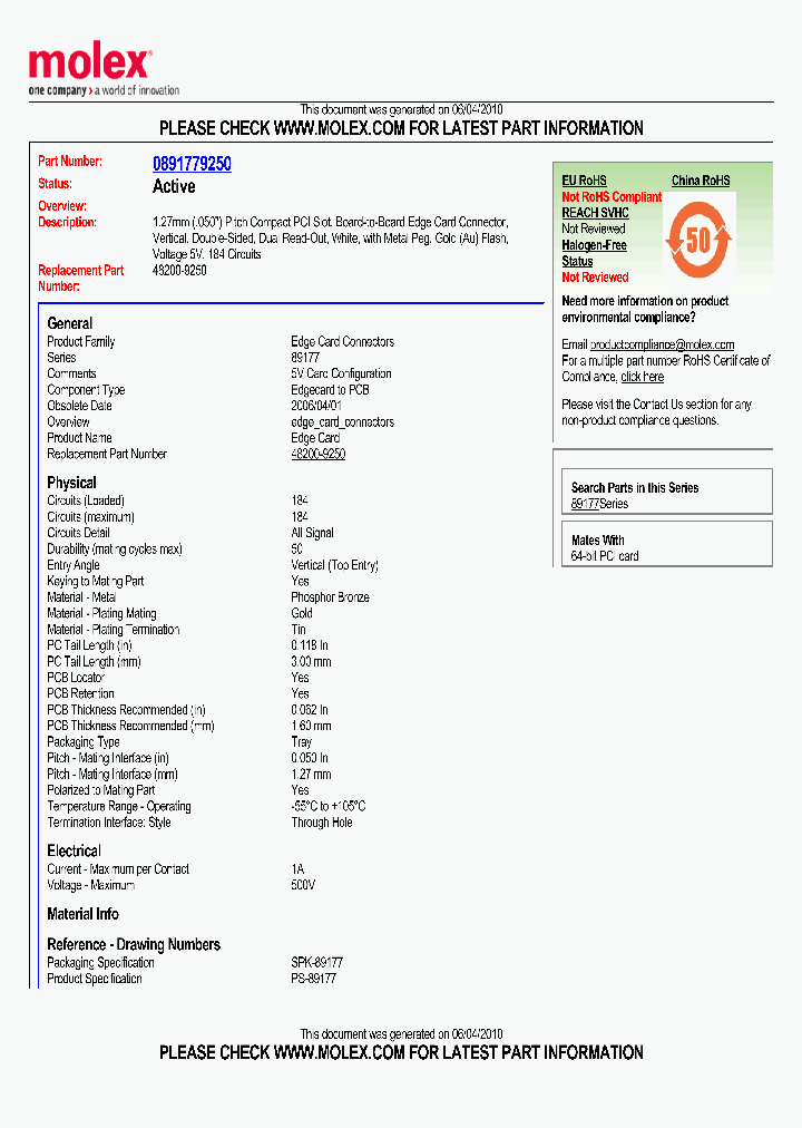 89177-9250_5069084.PDF Datasheet