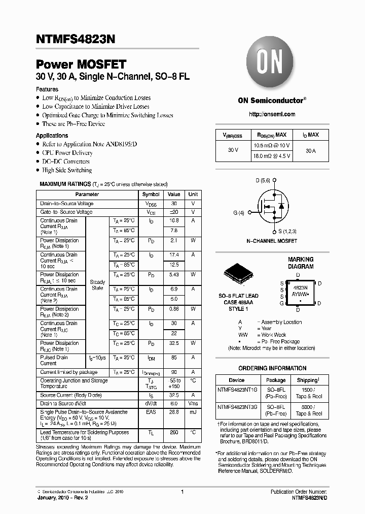 NTMFS4823N_5069310.PDF Datasheet
