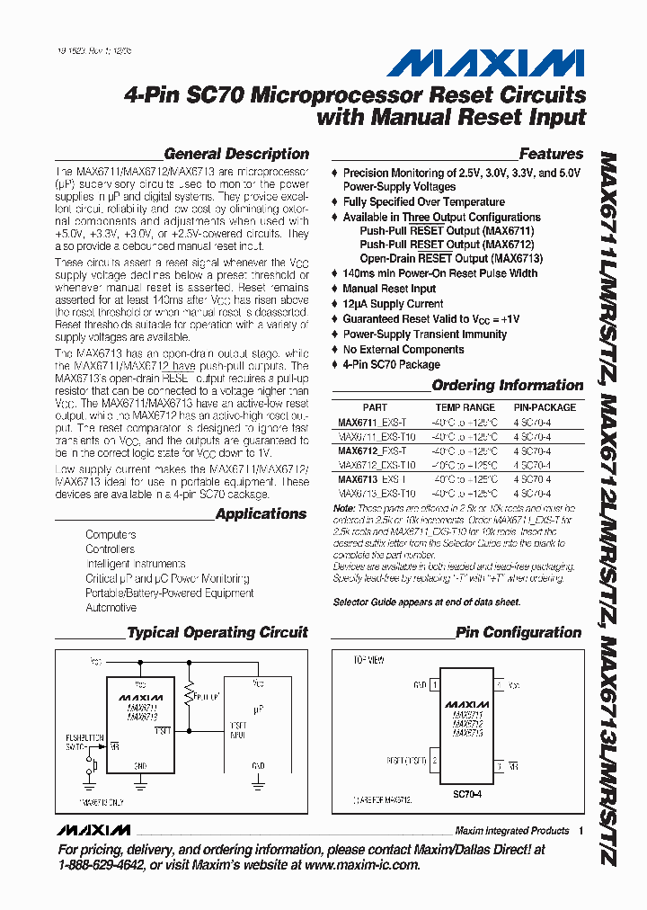 MAX6711EXS-T_10018.PDF Datasheet